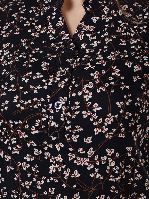 Be You Floral Printed Night Suit