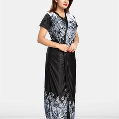 Be You Women Pack Of 2 Printed Maxi Nightdress
