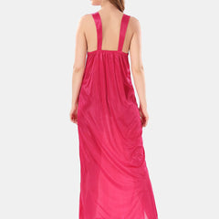 Be You Satin Maxi Nightdress With Robe