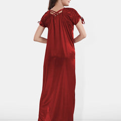 Be You Pack of 2 Satin Maxi Nightdress