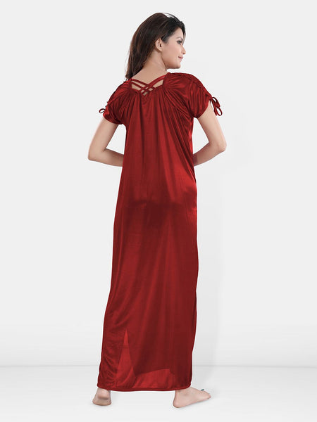 Be You Pack of 2 Satin Maxi Nightdress