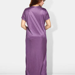 Be You V-Neck Maxi Wrap Nightdress With Robe