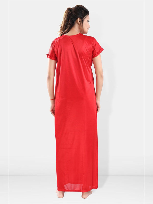 Be You Satin Maxi Nightdress With Robe