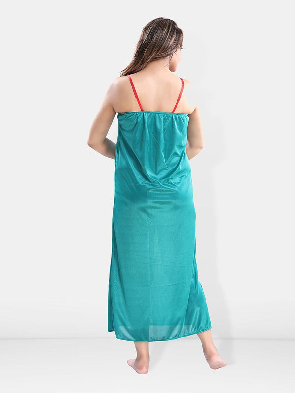 Be You V-Neck Maxi Nightdress With Robe