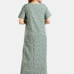 Be You Floral Printed Maxi Nightdress