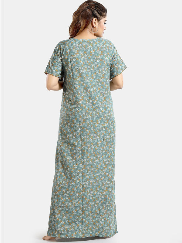 Be You Floral Printed Maxi Nightdress
