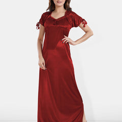 Be You Pack of 2 Satin Maxi Nightdress