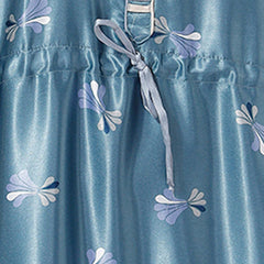 Be You Blue Printed Maxi Kaftan Nightdress