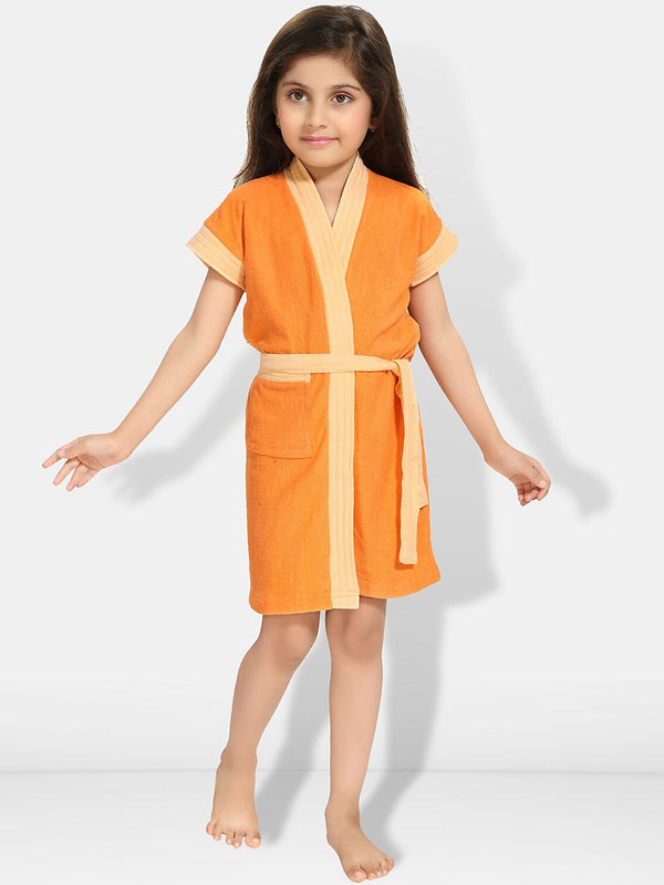 Be You Kids Terry Cotton Water Absorbent Bath Robe With Belt