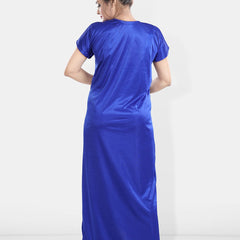 Be You Maxi Satin Wrap Nightdress With Robe