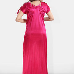 Be You V-Neck Satin Maxi Nightdress