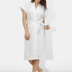 Be You Women Cotton Anti-bacterial Super Soft Bath Robe With Belt