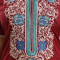 Be You Embroidered Maxi Nightdress