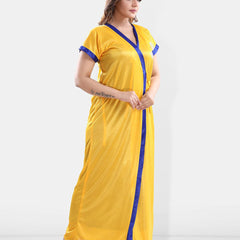 Be You V-Neck Maxi Nightdress With Robe