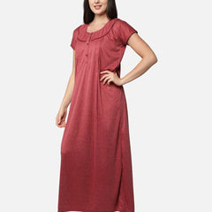 Be You Striped Maternity Maxi Nightdress