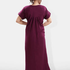 Be You V-Neck Maxi Sweat Nightdress