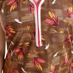Be You Printed Satin Maxi Nightdress