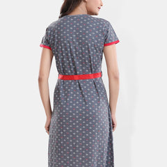Be You Ethnic Motifs Printed T Shirt Nightdress