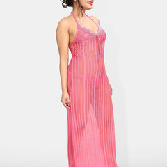 Be You Net Halter Neck Baby Doll