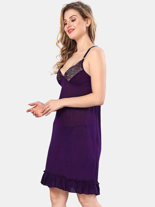 Be You Shoulder Straps Net Baby Doll