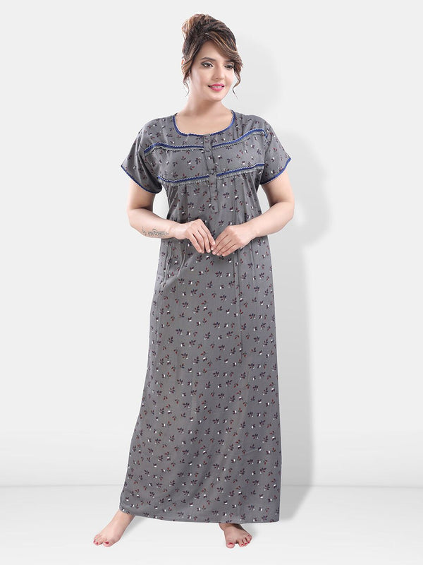 Be You Floral Printed Maxi Nightdress