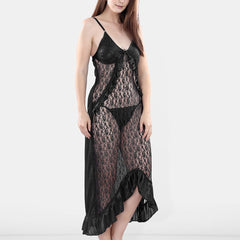 Be You Satin Wrap Nightdress With Robe
