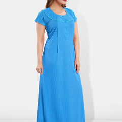 Be You Striped Maternity Maxi Nightdress