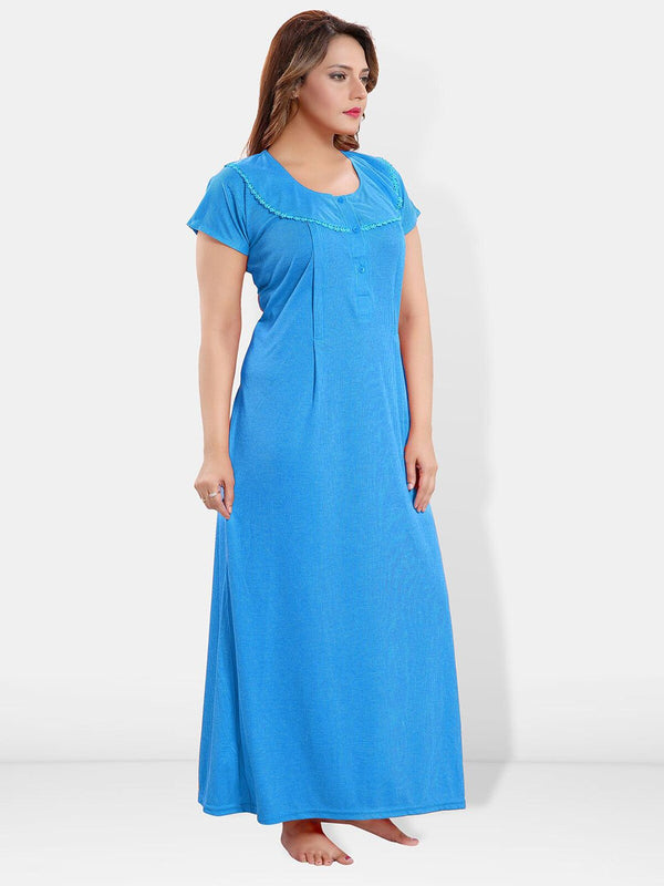 Be You Striped Maternity Maxi Nightdress