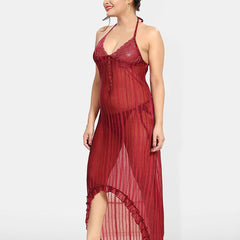 Be You Self Design Net Baby Doll With Brief