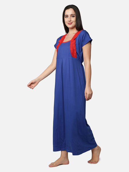 Be You Blue Maxi Nightdress