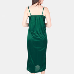 Be You Floral Lace Shoulder Straps Satin Maxi Nightdress With Robe