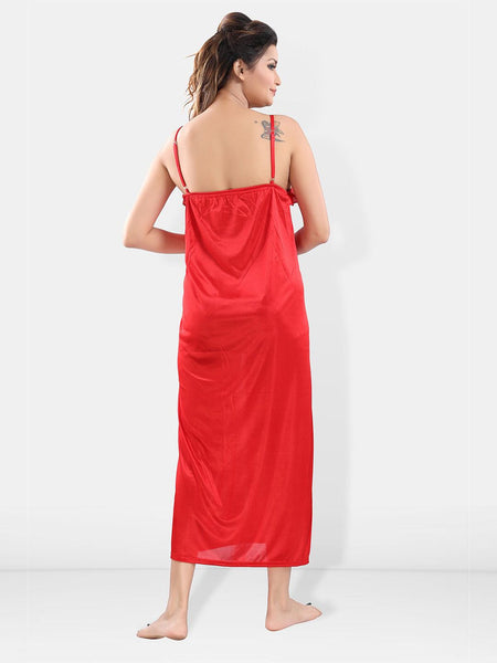 Be You Satin Maxi Nightdress With Robe