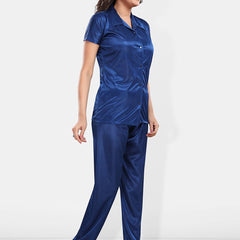 Be You Satin Shirt & Lounge Pant Night Suit