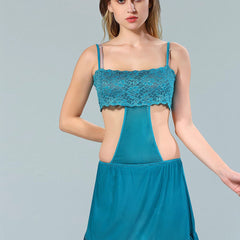 Be You Teal Net Baby Doll