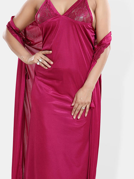 Be You Magenta Maxi Nightdress
