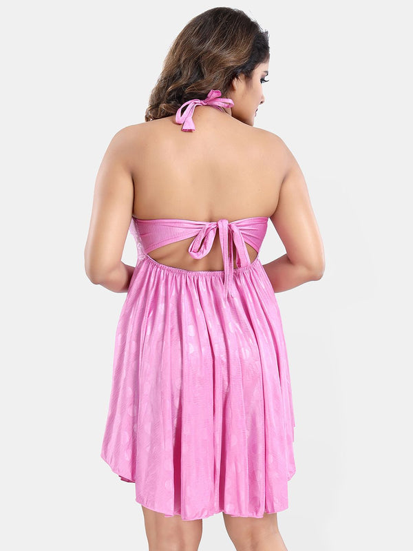 Be You Satin Wrap Nightdress With Robe