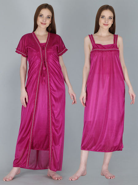 Be You Magenta Maxi Nightdress