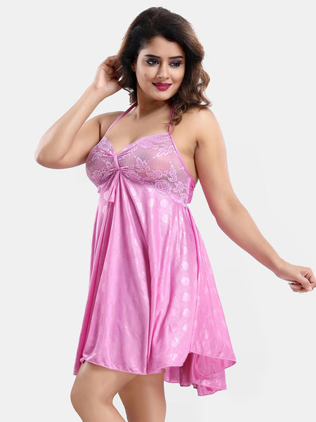 Be You Satin Wrap Nightdress With Robe