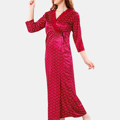 Be You Satin Maxi Nightdress With Robe