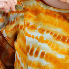 Be You Abstract Printed A Line Maternity Dress
