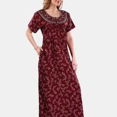 Be You Floral Printed Maxi Nightdress