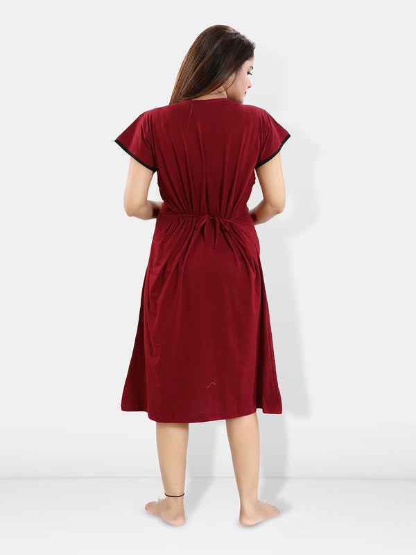 Be You Printed Maternity Nightdress