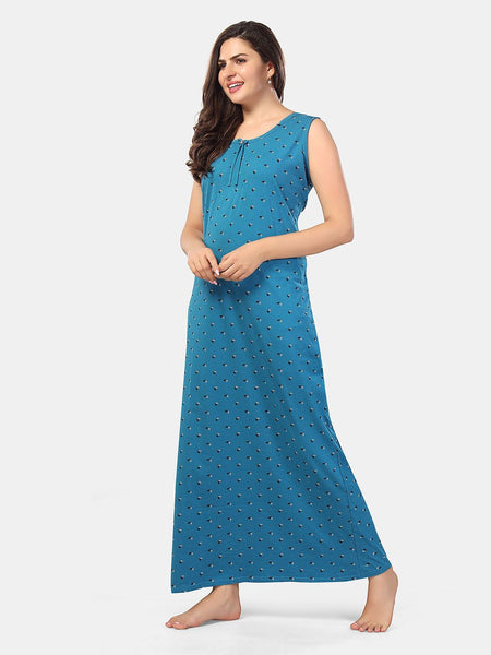 Be You Printed Maxi Nightdress