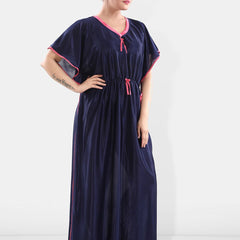 Be You Maxi Satin Kaftan Nightdress