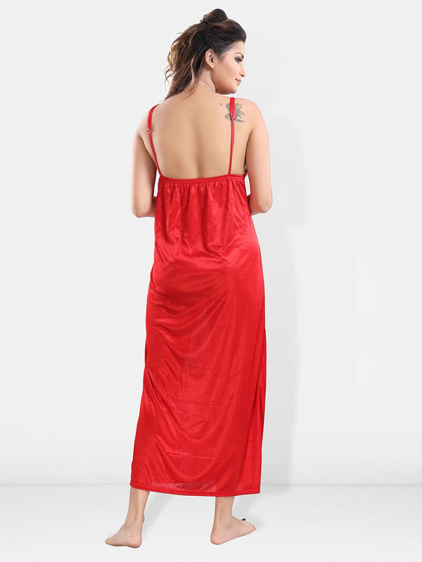 Be You Satin Maxi Nightdress With Robe