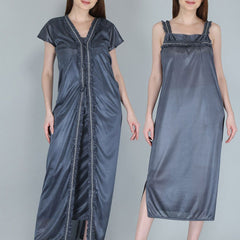 Be You Grey Maxi Nightdress