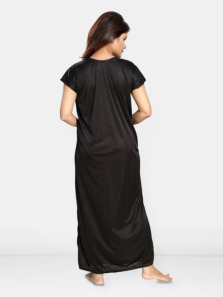 Be You Women Pack Of 2 Printed Maxi Nightdress