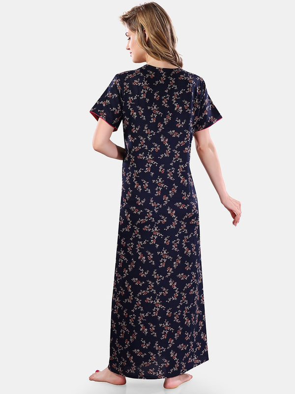 Be You Floral Printed Maxi Nightdress