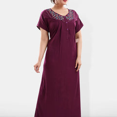 Be You V-Neck Maxi Sweat Nightdress