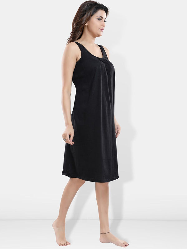 Be You Sleeveless Cotton Midi Nightdress